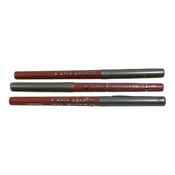 Jordana Lip Liner Draw The Line Retractable Pencil 08 Rose Crush New Sealed 3PK - Picture 1 of 3